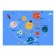 Solar System Wall Mural