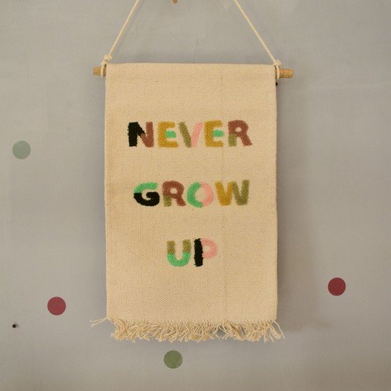 Never growup Wall Art