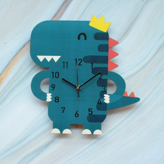 Dino Shape Clock
