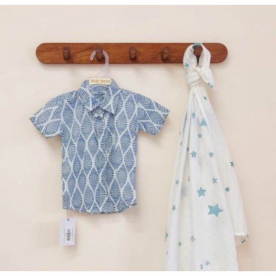 Blue Leaf Shirt Blue Leaf Shirt