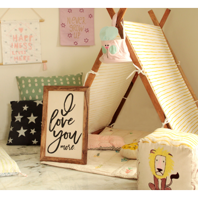 Mustard Stripes Tent Mustard Stripes Tent