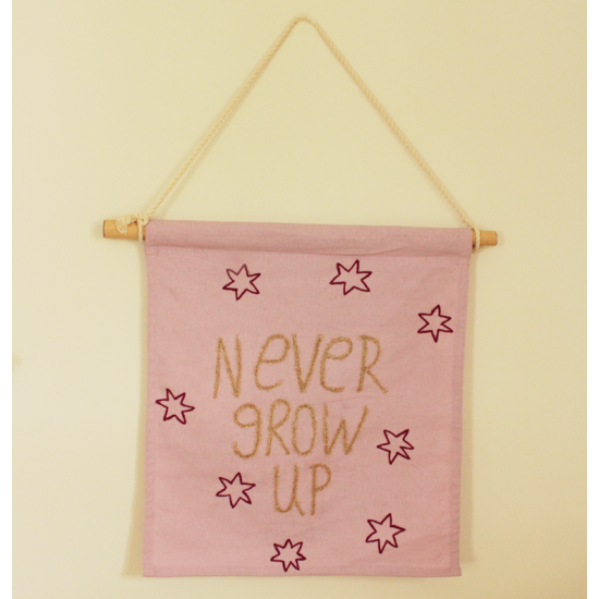 Never growup Wall Art