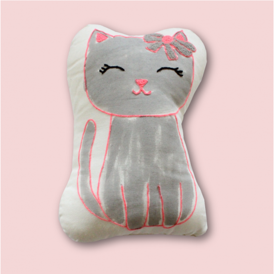 Cat shape Cushion