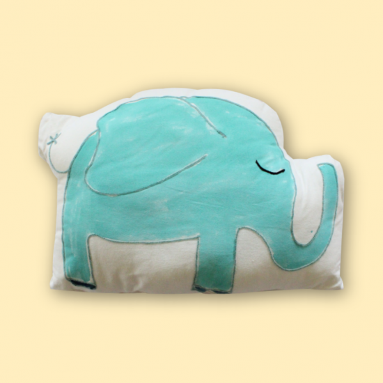  Blue Elephant shape Cushion