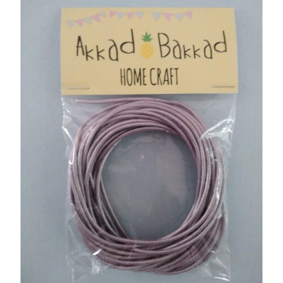 Rosybrown leather cord Rosybrown leather cord