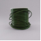 Bottle green leather cord