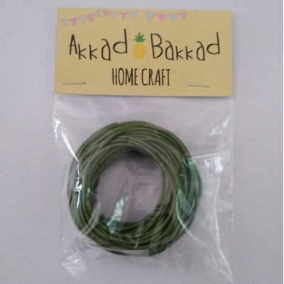 Bottle green leather cord Bottle green leather cord