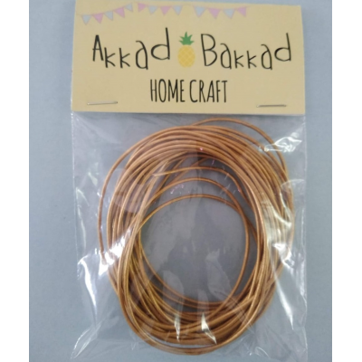 Copper coloured leather cord Copper coloured leather cord