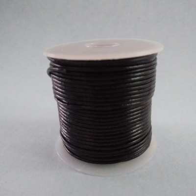 Black leather cord Black leather cord