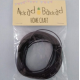 Black leather cord
