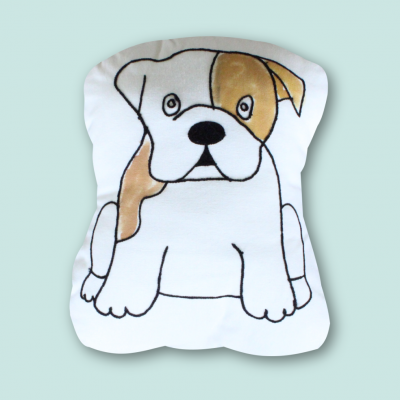 Pug handpainted Cushion Pug handpainted Cushion