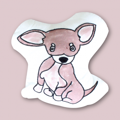 Chihuahua dog shape Cushion Chihuahua dog shape Cushion