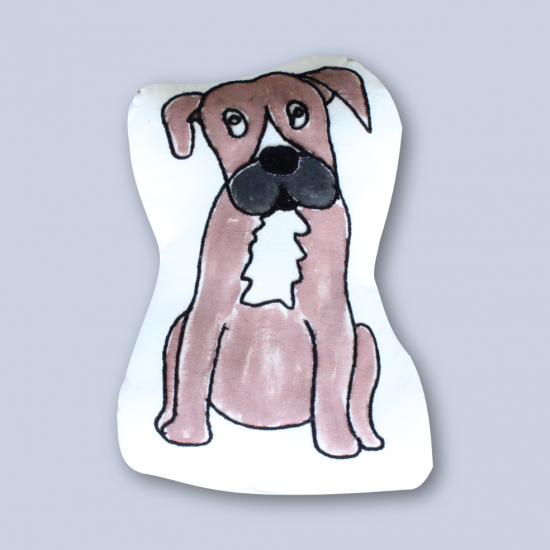 Pitbull handpainted Cushion Pitbull handpainted Cushion