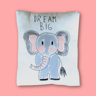 Dream big elephant Cushion Dream big elephant Cushion