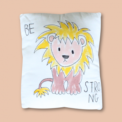Be Strong lion Cushion Be Strong lion Cushion