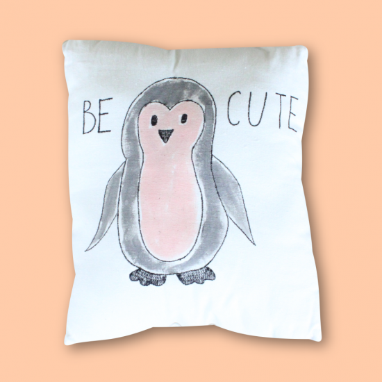 Be cute penguin Cushion