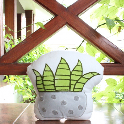 Aloe pot Shape Cushion Aloe pot Shape Cushion