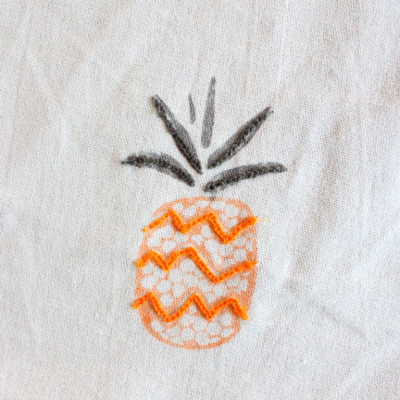 Pineapple Table Runner Pineapple Table Runner