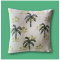 Palm tree Block Cushion