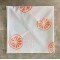 Orange Printed Napkins(Set of 6)