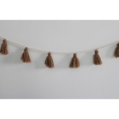 Beige tassel Bunting