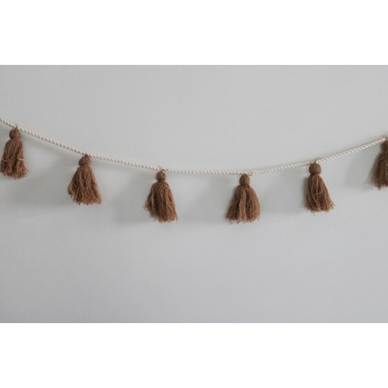 Beige tassel Bunting