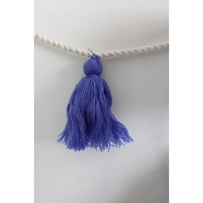 Dark Blue tassel Bunting