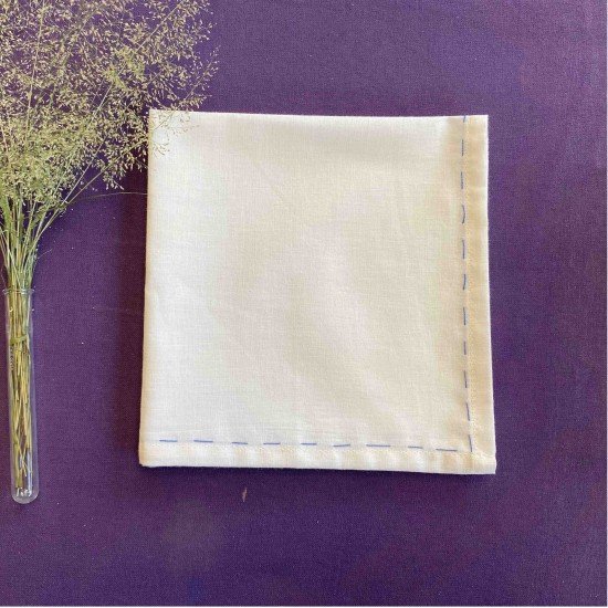 Blue Katha Napkin (Set Of 2)