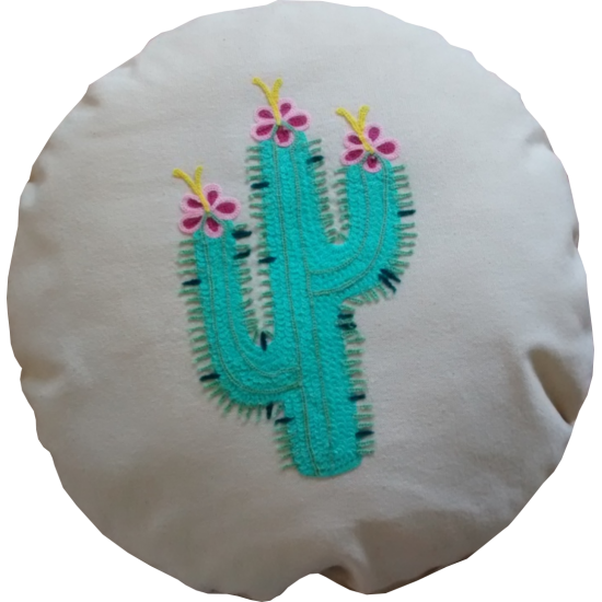 Cactus Round Cushion