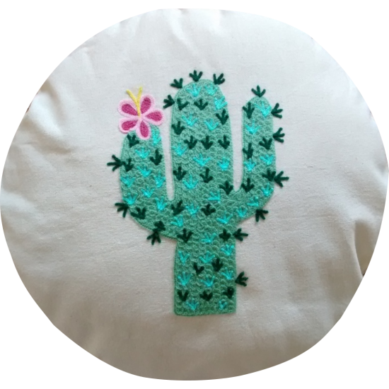 Cactus Round Cushion