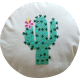 Cactus Round Cushion