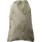 Cactus Block printed Drawstring Bag