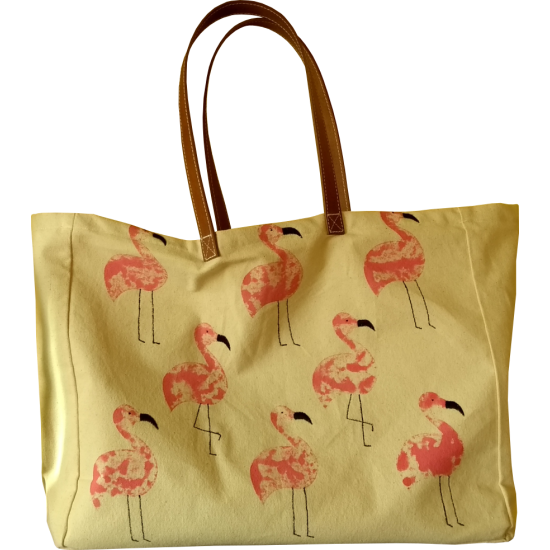 Flamingo playa bag