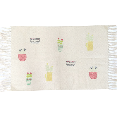 Flower Pot Rug Flower Pot Rug