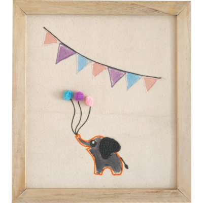 Little Elephant Wall Frame Little Elephant Wall Frame