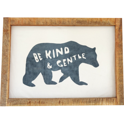 Be Kind and Gentle Wall Art Be Kind and Gentle Wall Art