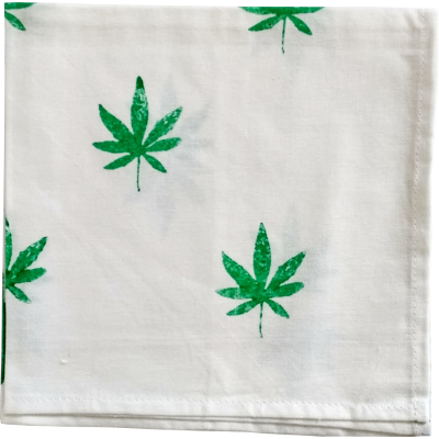 Leaf Block Printed Napkin(Set of 6) Leaf Block Printed Napkin(Set of 6)