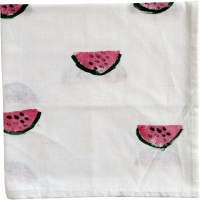 Watermelon Printed Napkin(Set of 6) Watermelon Printed Napkin(Set of 6)