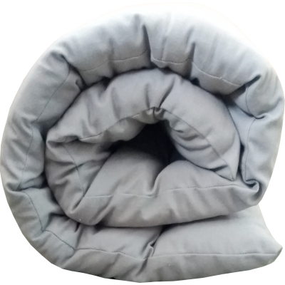 Quilted Grey Floor Bed Quilted Grey Floor Bed