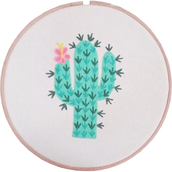 Single Cactus Cactus Hoop