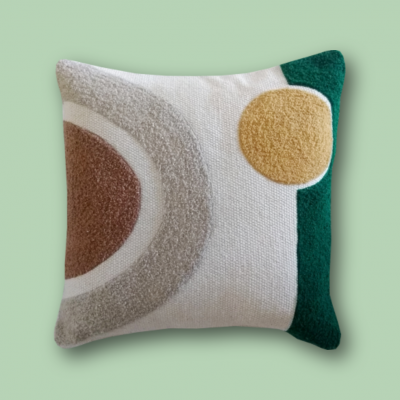 Abstract Green Cushion Abstract Green Cushion