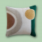 Abstract Green Cushion