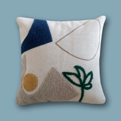 Abstract Land Cushion Abstract Land Cushion