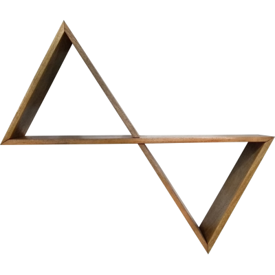 Double Triangle Shelf Double Triangle Shelf