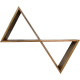 Double Triangle Shelf