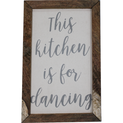 This Kitchen Is For Dancing Wall Frame This Kitchen Is For Dancing Wall Frame