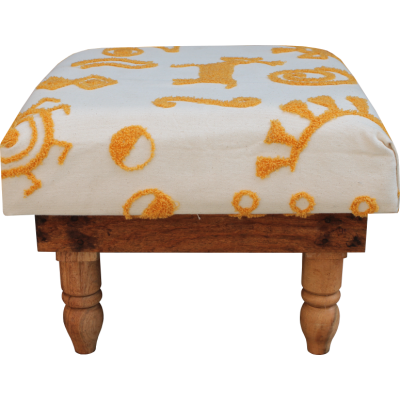 Yellow Square Stool Yellow Square Stool