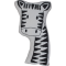 Zebra Shaped Cushion