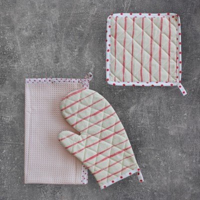Mitten Set Stripe Mitten Set Stripe