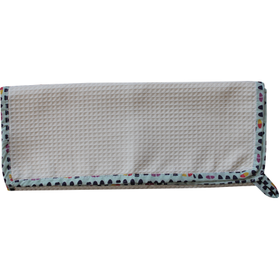 Blue waffle kitchen towel Blue waffle kitchen towel